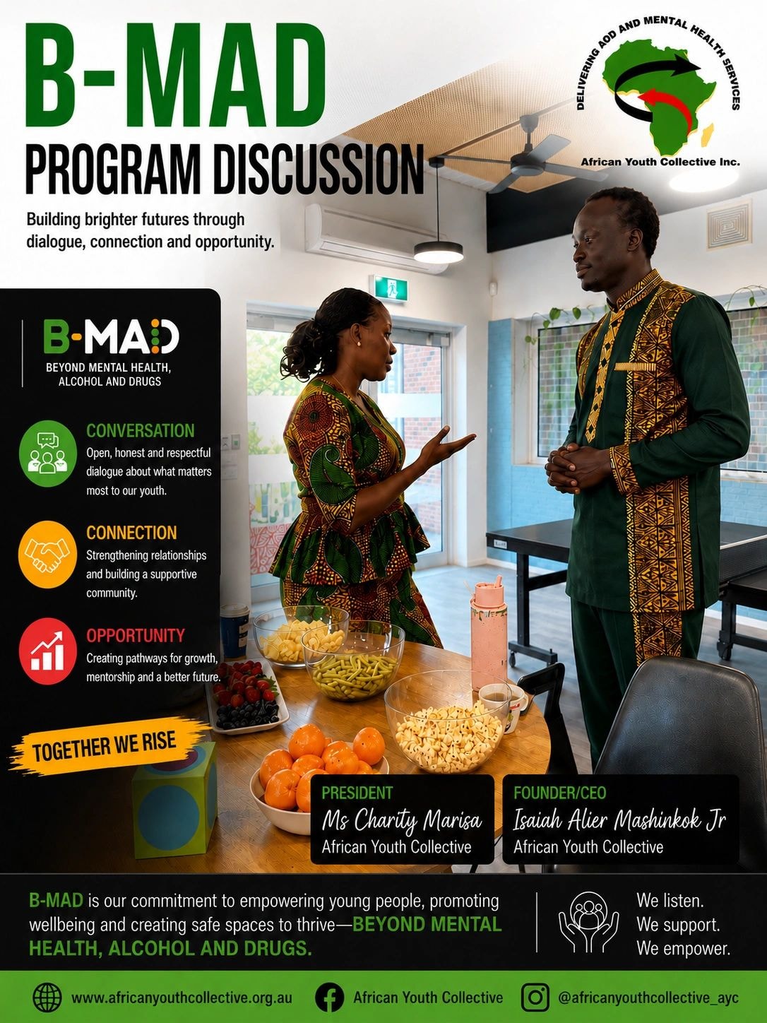 B-MAD program discussion session