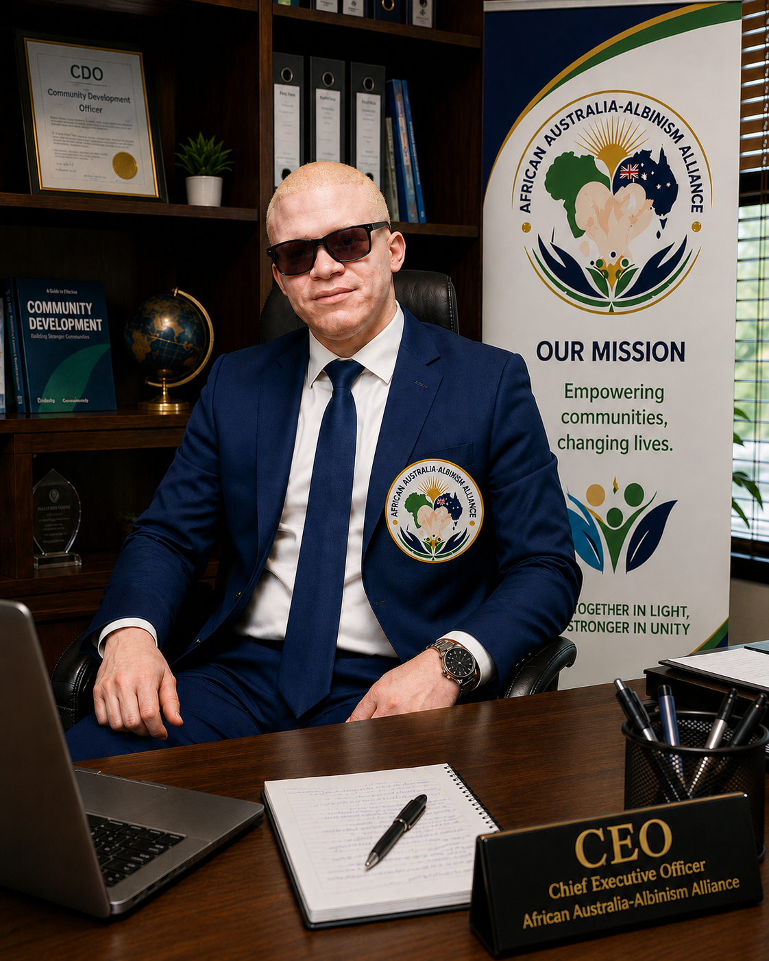 AAAA albinism awareness community program