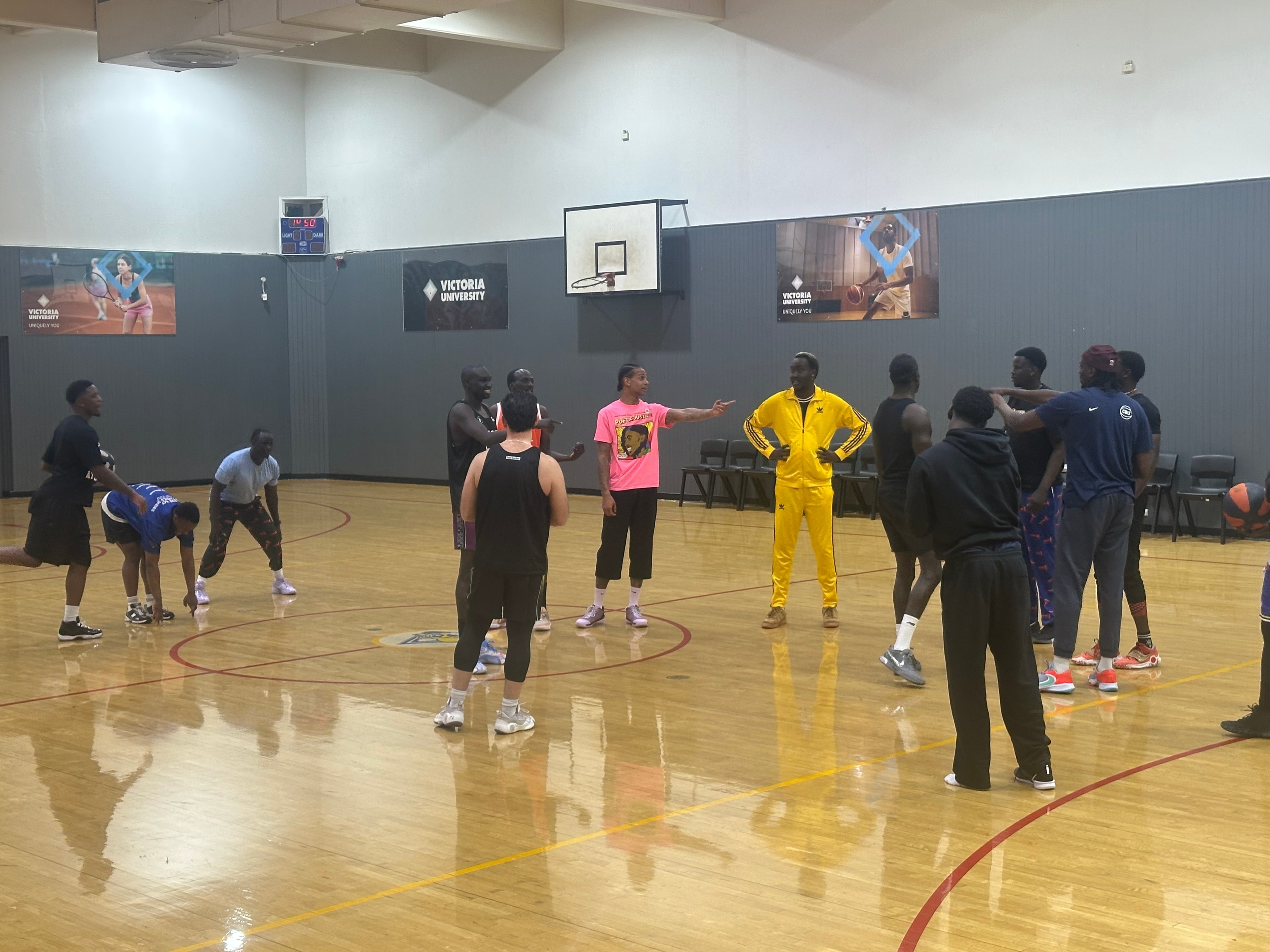 AYC Saturday Basketball session at Victoria University Footscray Park — photo 2