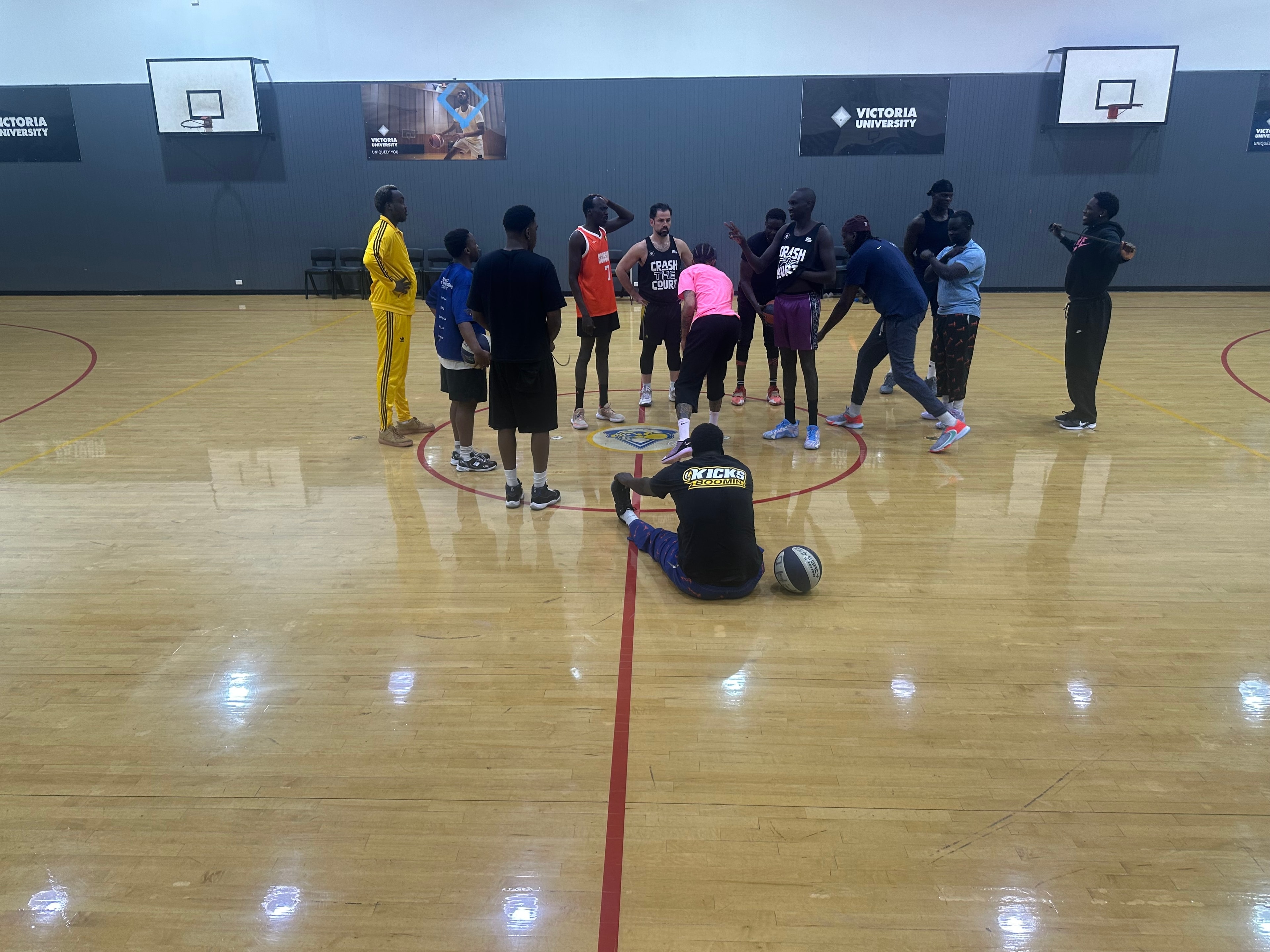 AYC Saturday Basketball session at Victoria University Footscray Park — photo 8