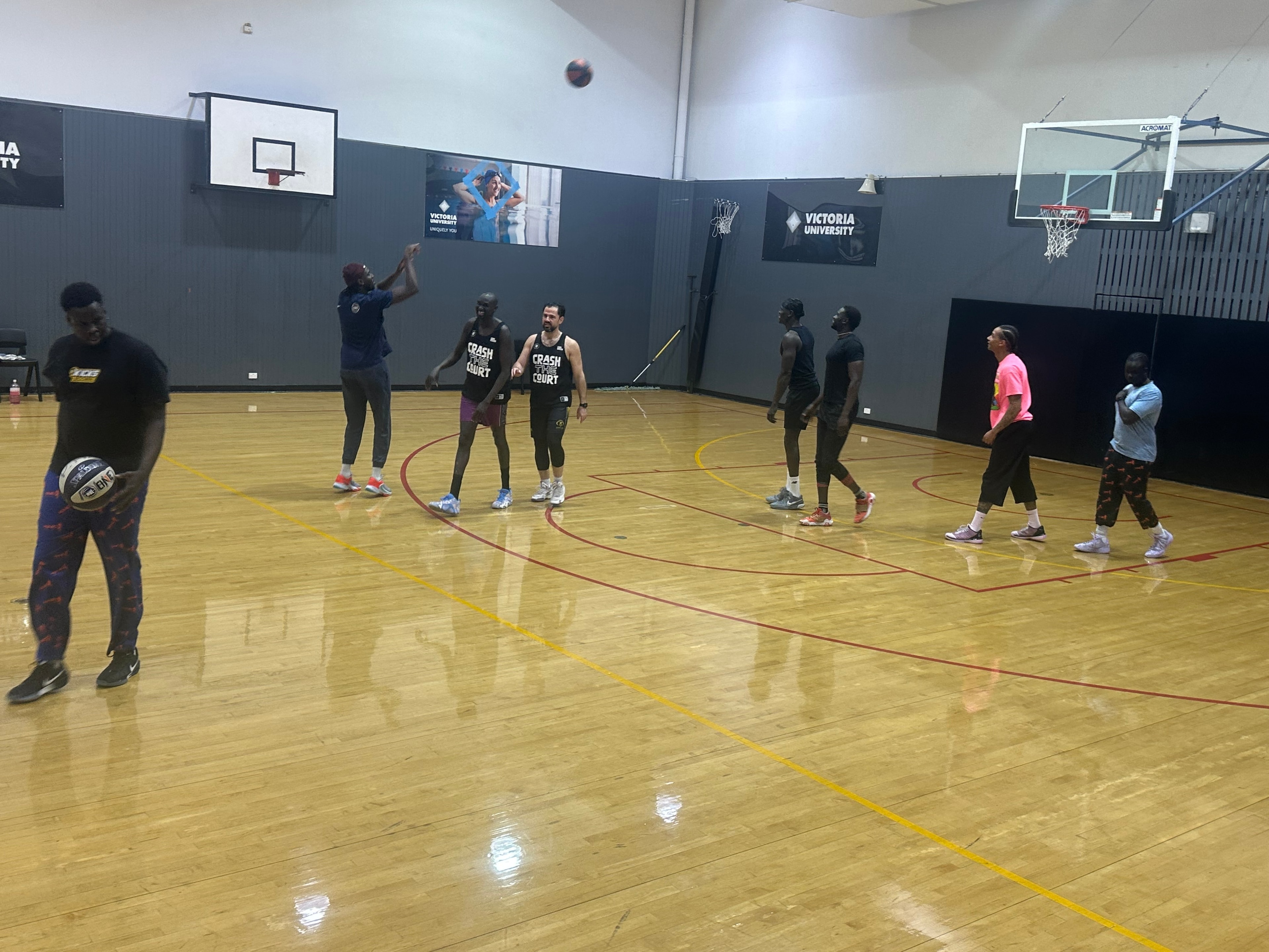 AYC Saturday Basketball session at Victoria University Footscray Park — photo 9