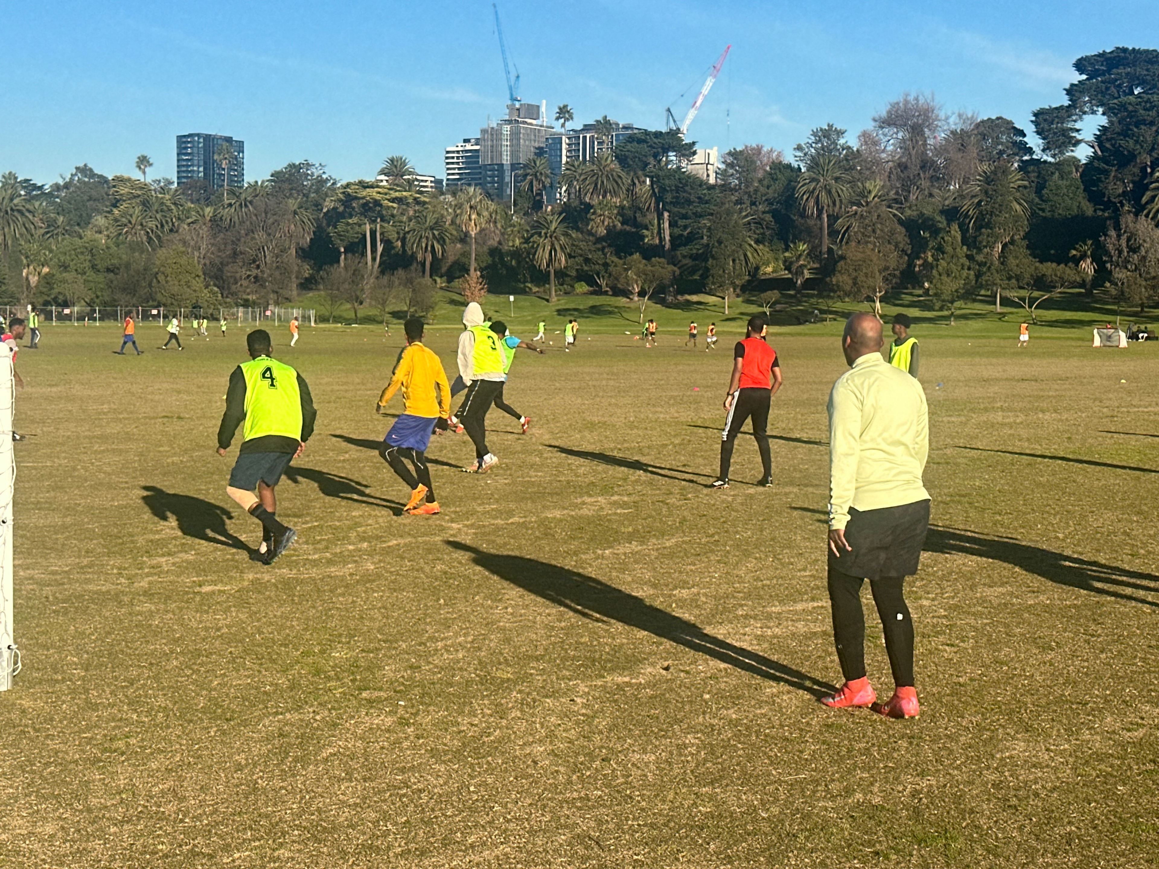 AYC Saturday Soccer session at Victoria University Footscray Park — photo 10
