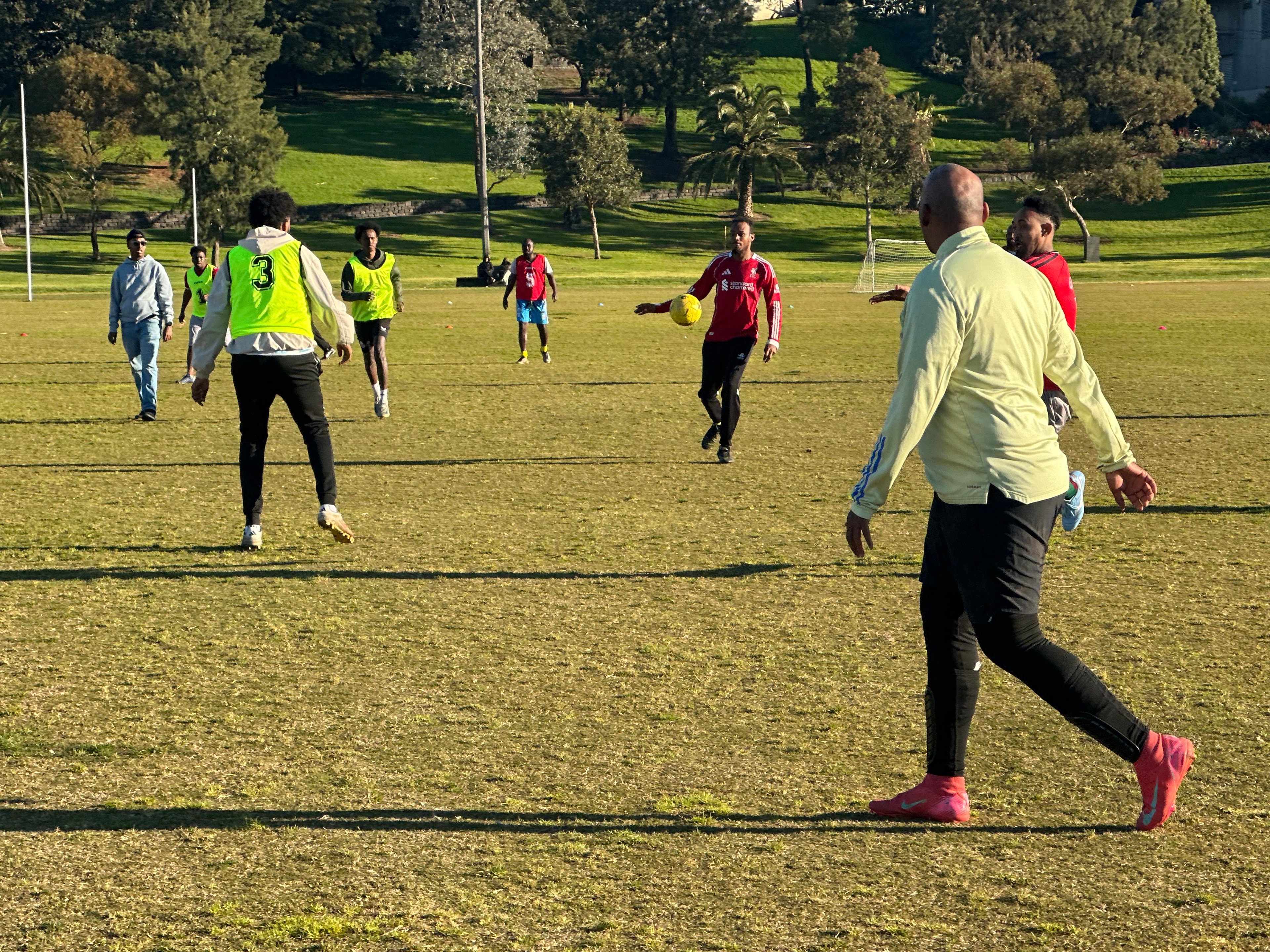 AYC Saturday Soccer session at Victoria University Footscray Park — photo 2
