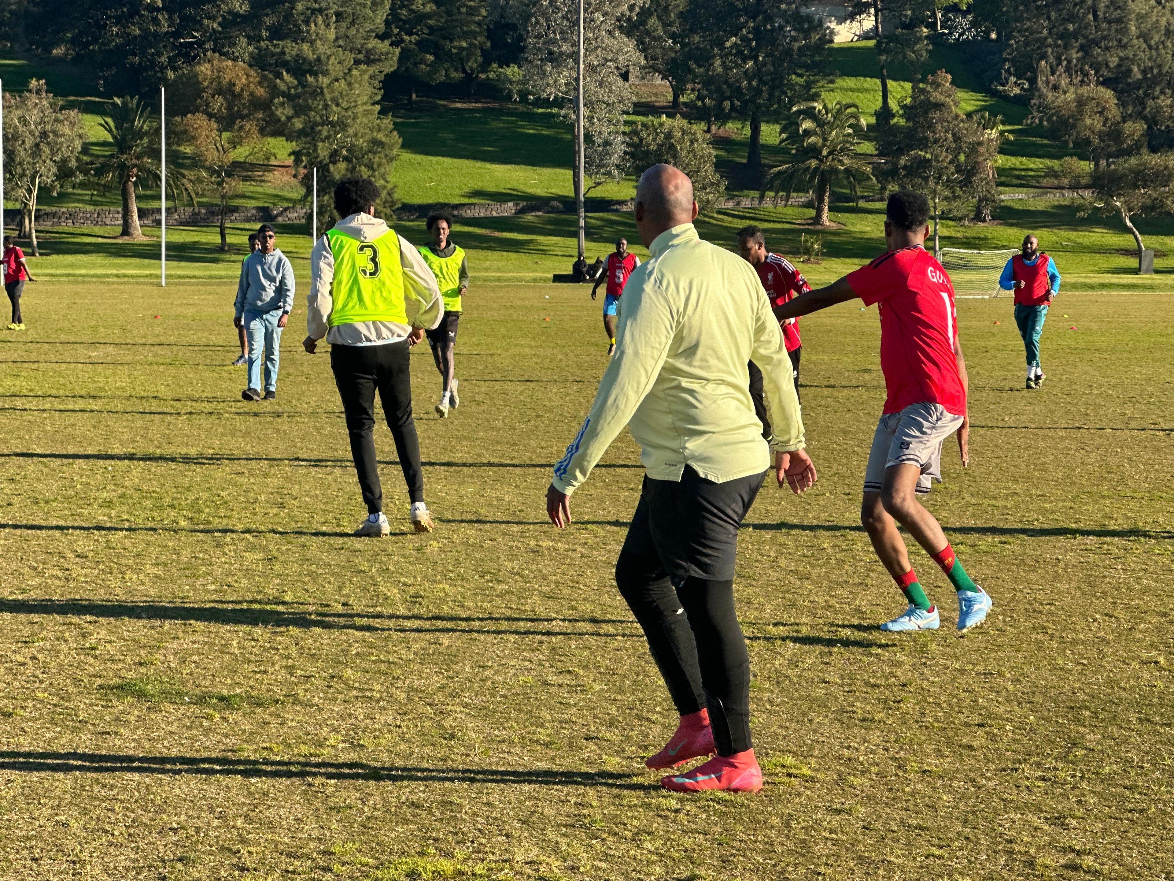 AYC Saturday Soccer session at Victoria University Footscray Park — photo 3