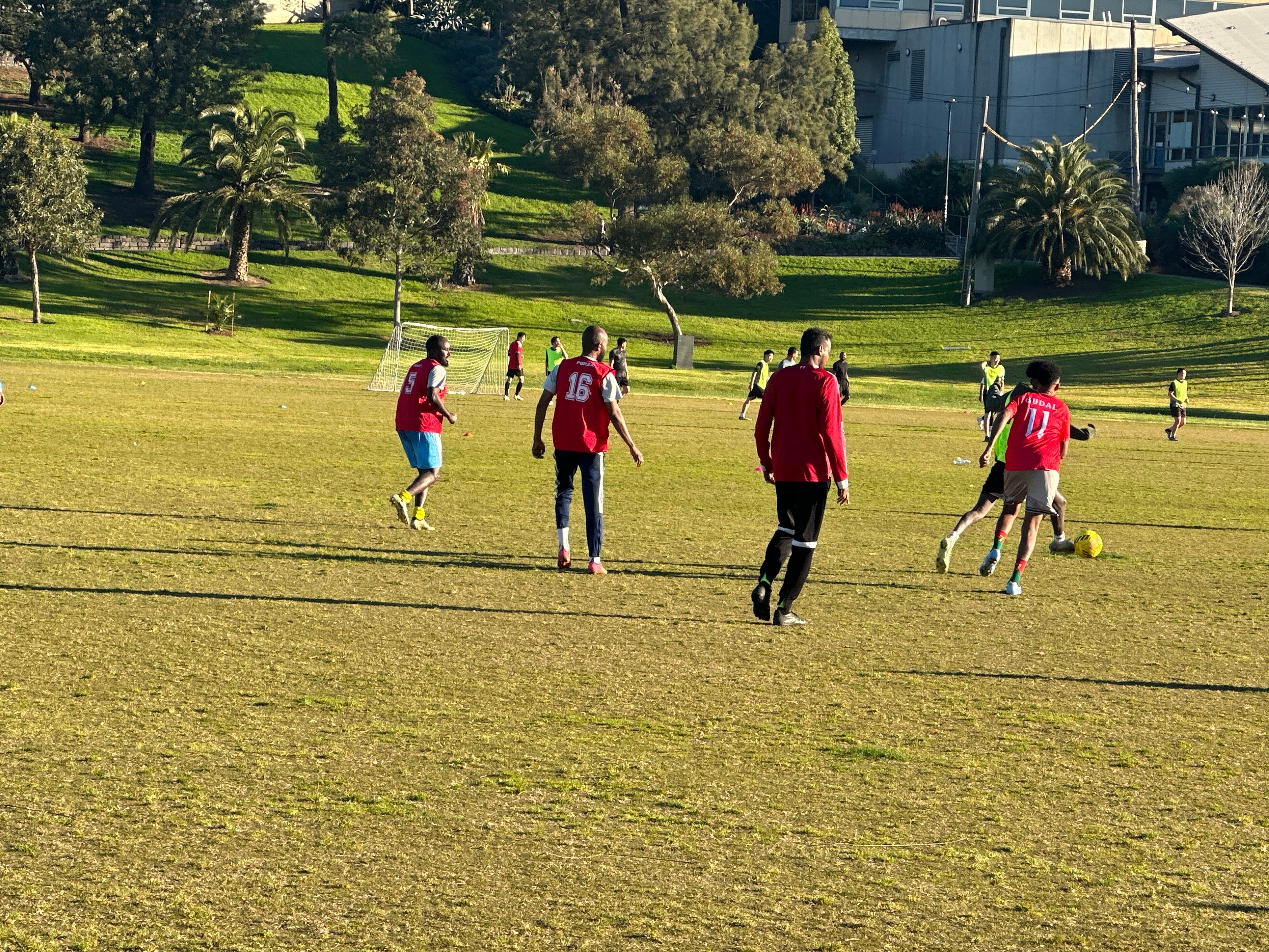 AYC Saturday Soccer session at Victoria University Footscray Park — photo 4