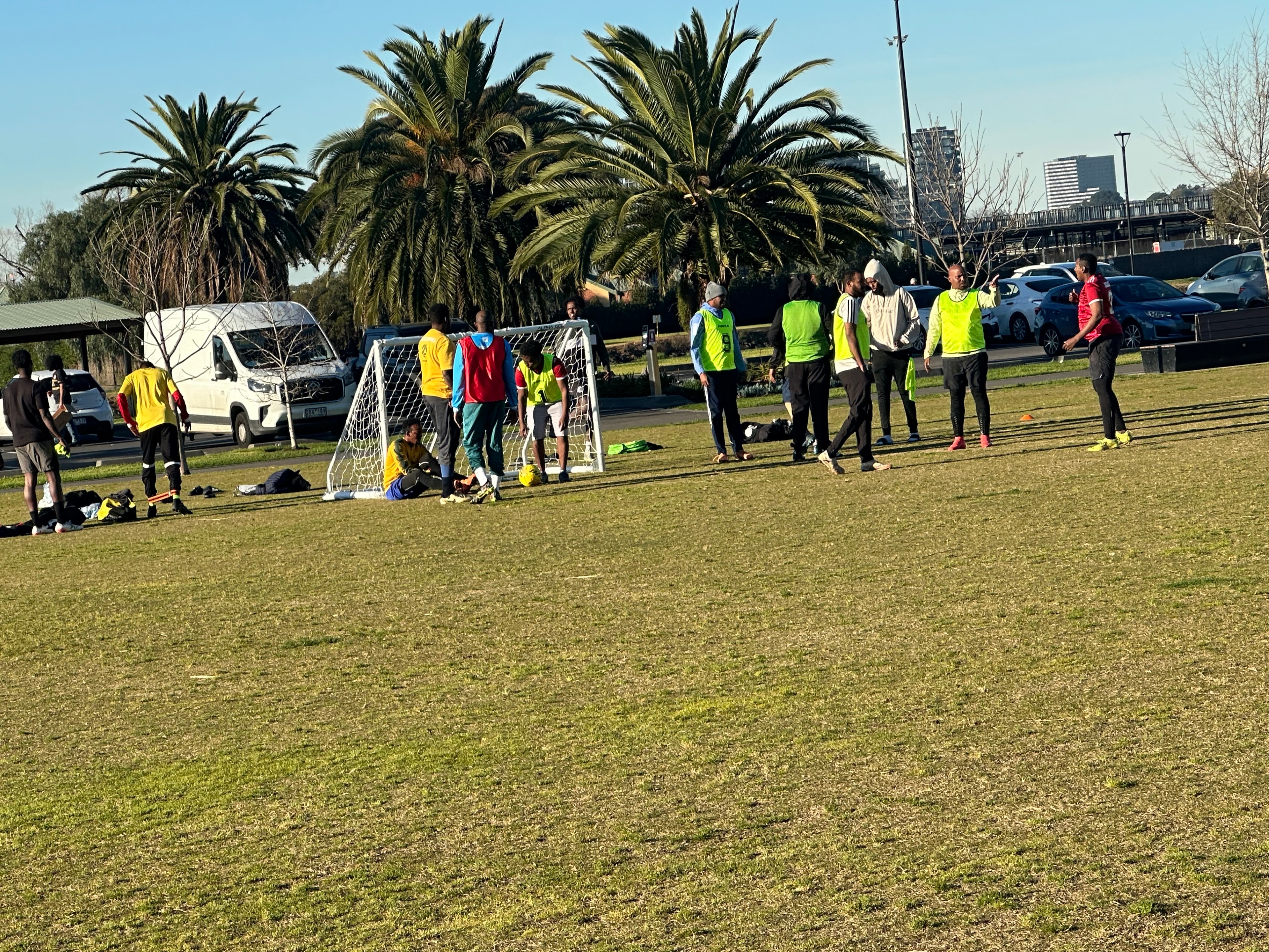 AYC Saturday Soccer session at Victoria University Footscray Park — photo 6