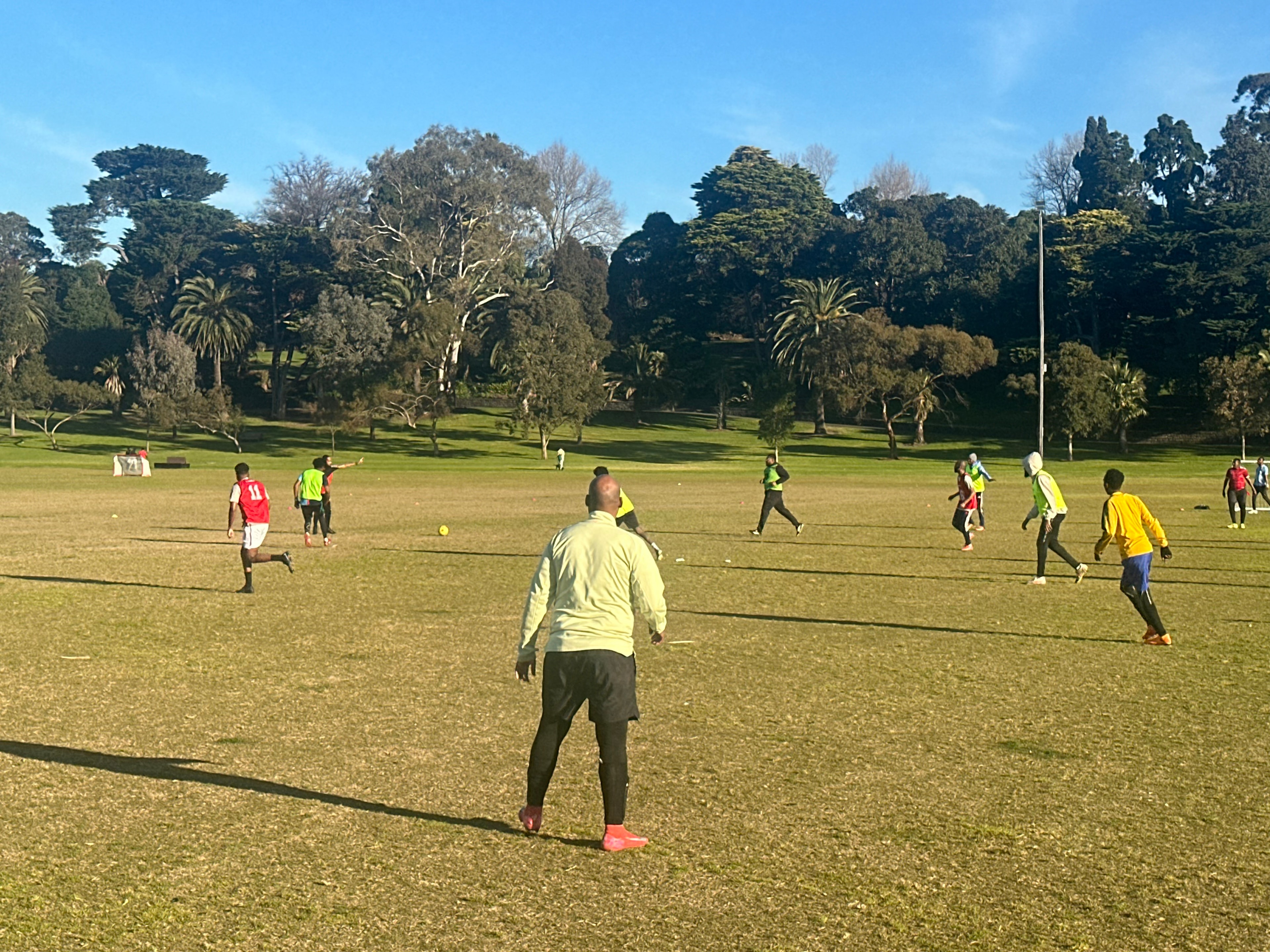 AYC Saturday Soccer session at Victoria University Footscray Park — photo 9