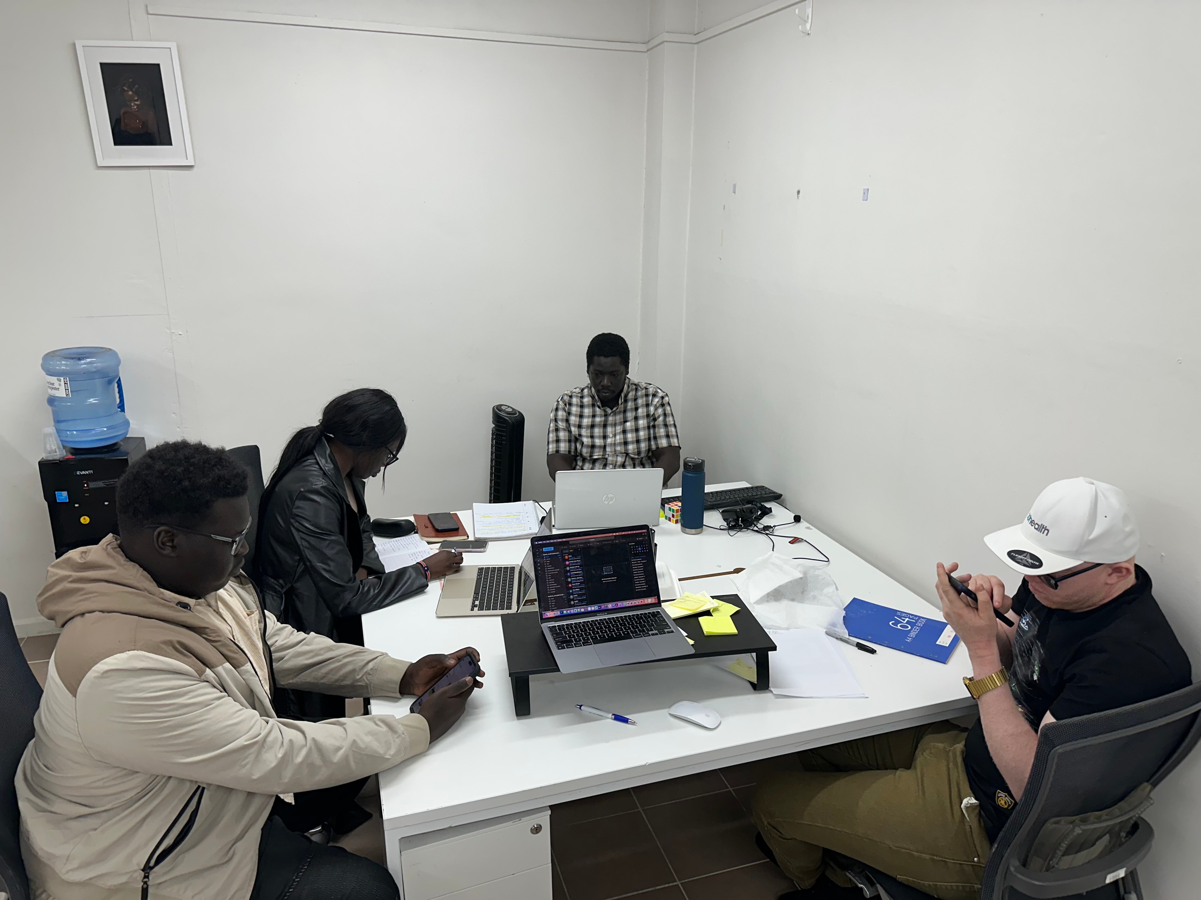 Community volunteers at African Youth Collective